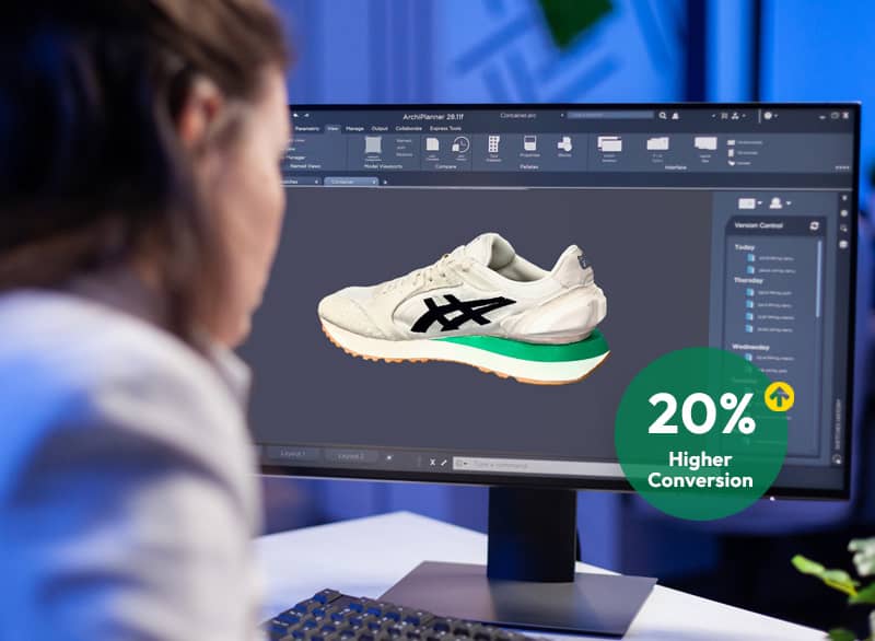 Web 3D Modeling for a US-Based Footwear Retailer